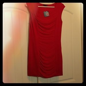 NWT, red, Guess womens Medium dress
